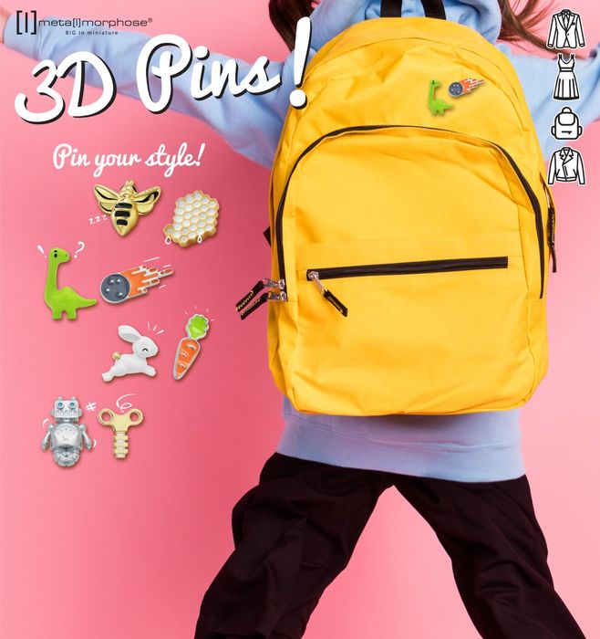 3D Fashion Pins