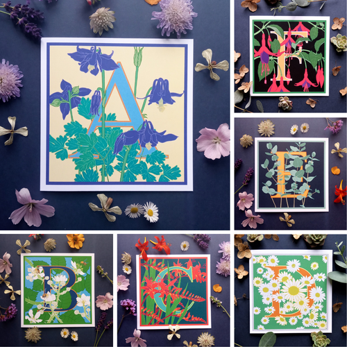 Plant A-Z Greetings Card Range