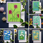 British Wildflower Greetings Card Range