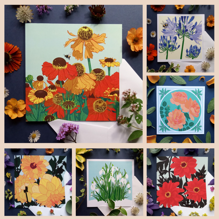 Everyday Botanical Greetings Card Range