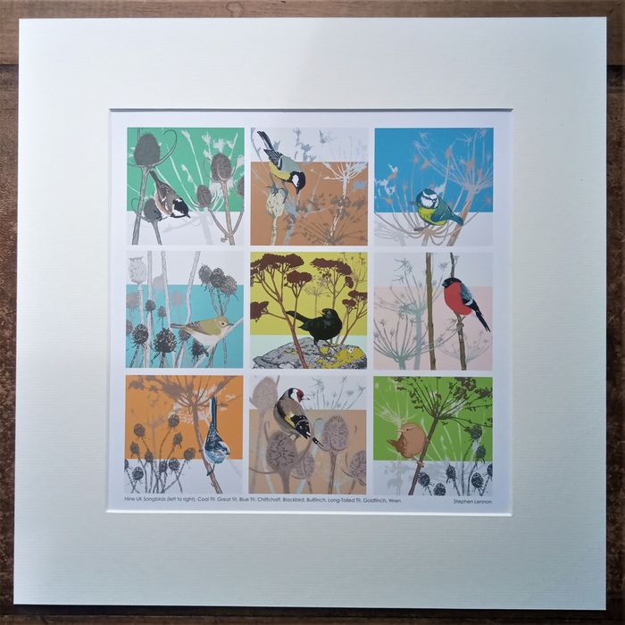 Songbirds Giclee Print Range