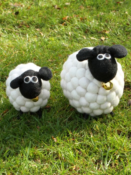 Felted Friends - Bobbly Sheep