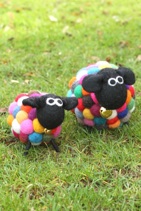 Felted Friends - Bobbly Sheep