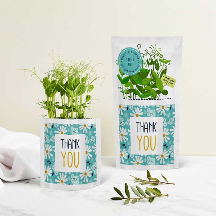 Thank You card and gift  – Greens & Greetings