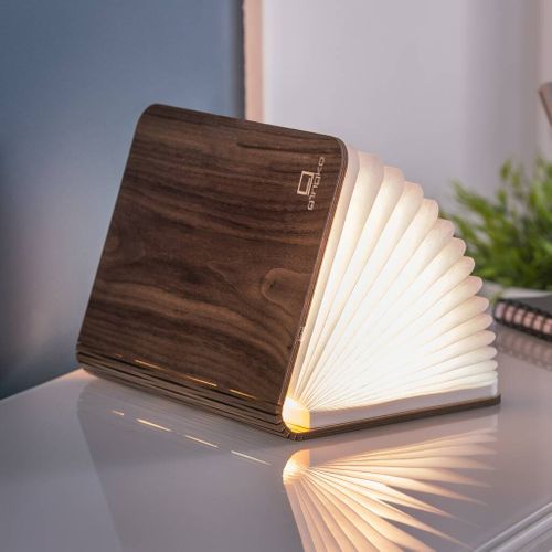 Gingko Smart Book Light Natural Wood