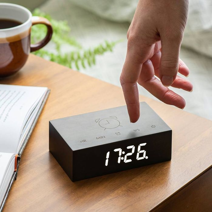 Gingko Flip Click Clock