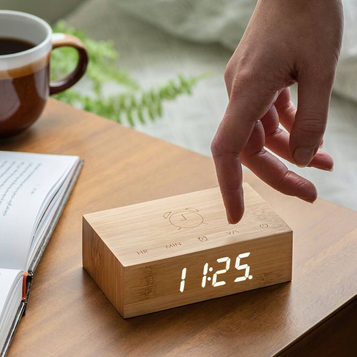 Gingko Flip Click Clock