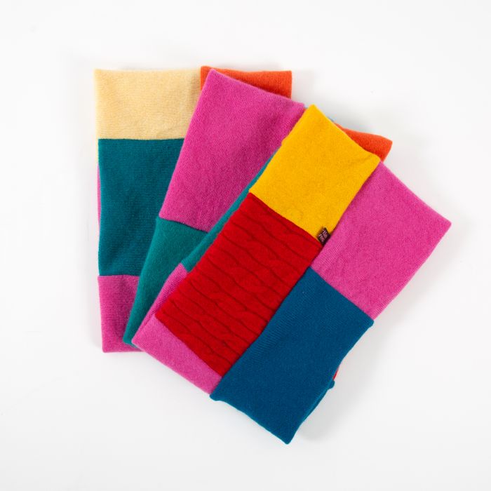 Recycled Cashmere Neckwarmers