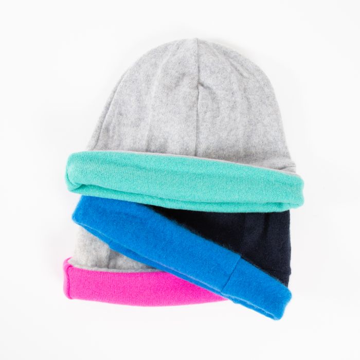 Recycled Cashmere Beanies