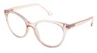 Reading Glasses 'Millie' Transparent Pink