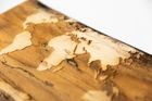 Wooden Art - Wall maps and interior design commissions.