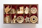 Wooden Christmas Tree Decoration Collection - 10 designs