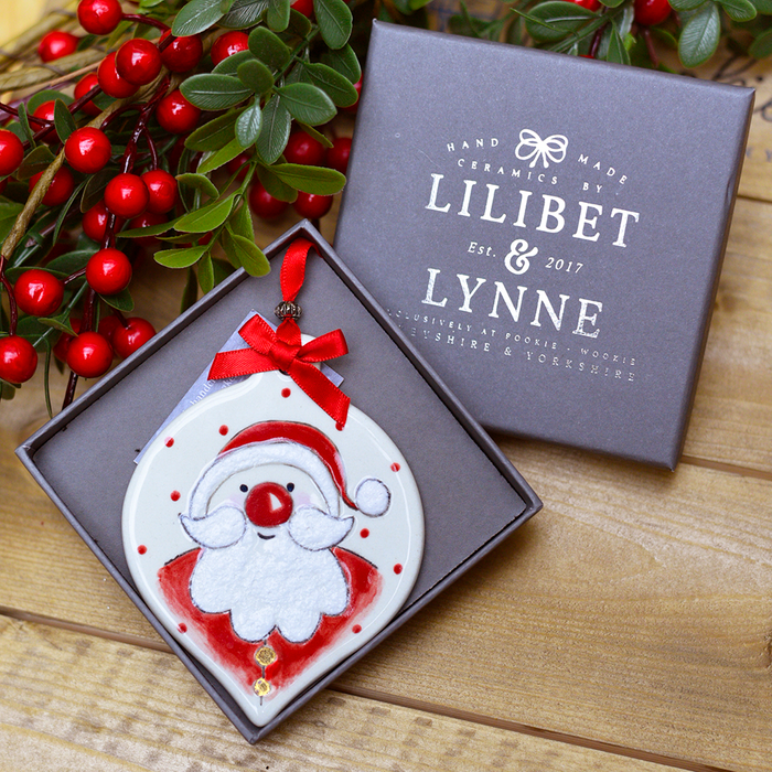 Hand Painted Baubles - Lilibet & Lynne Range