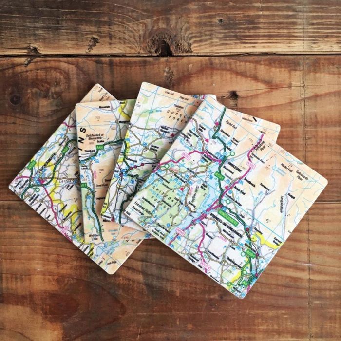 Map Coaster Set