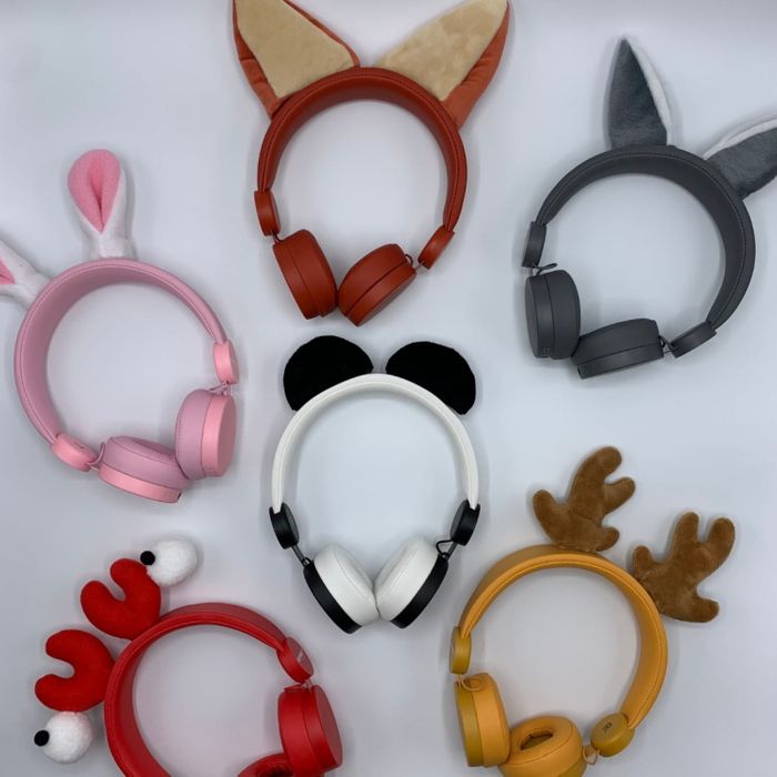 Kidyears Bunny Headphones with Removeable Ears