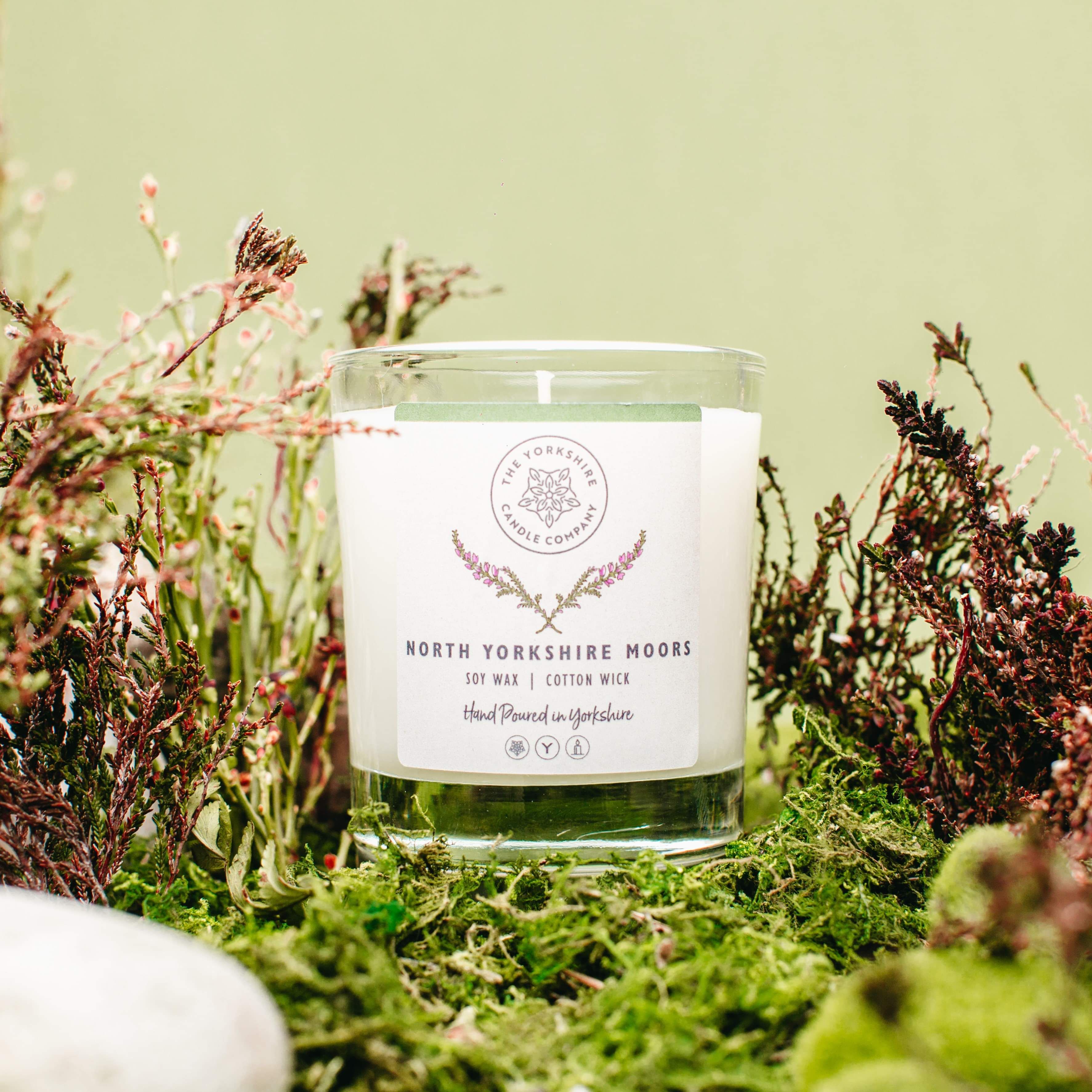 North Yorkshire Moors Soy Wax Scented Candle