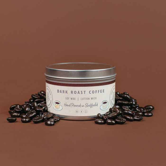 Dark Roast Coffee Soy Wax Scented Candle