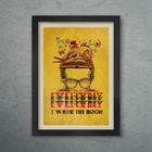 Everyday I Write The Book - Music Poster Print