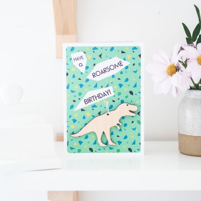 Dinosaur Birthday Card