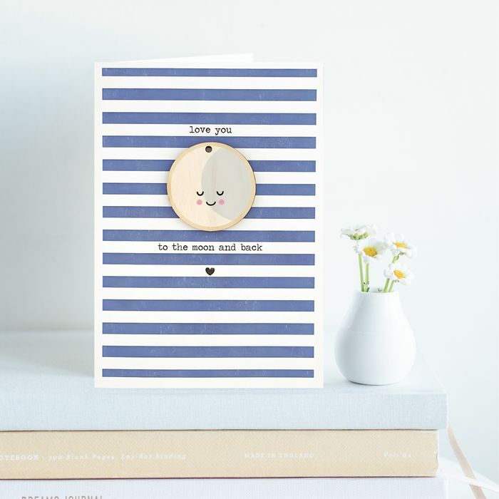 To the Moon and Back Card