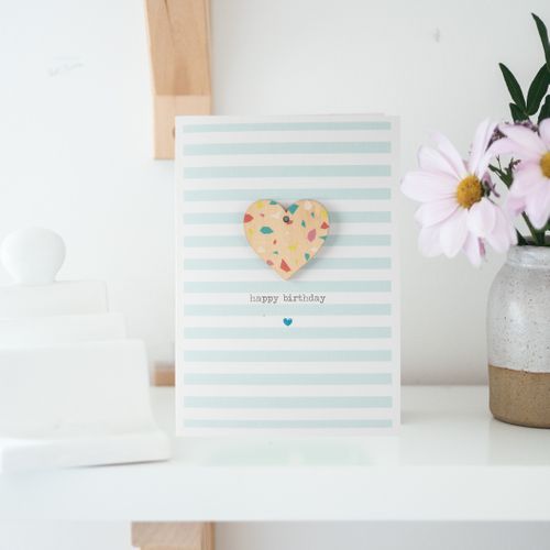 Birthday Heart Card