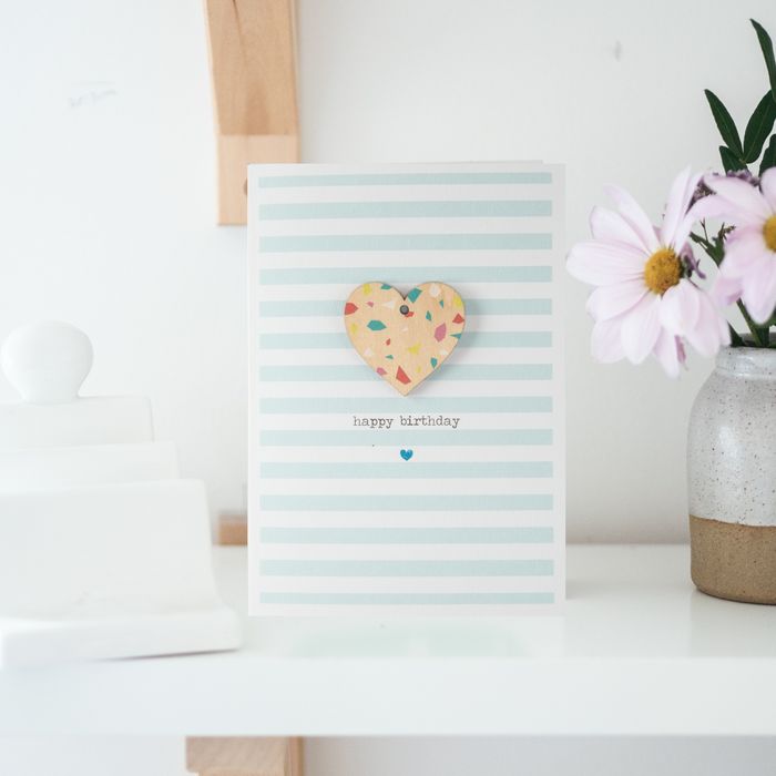 Birthday Heart Card