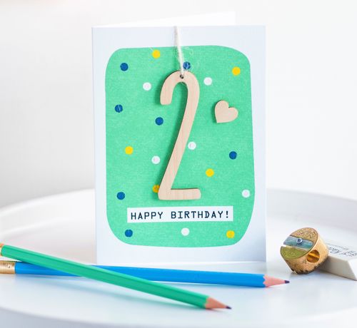 Age 2 Birthday Card