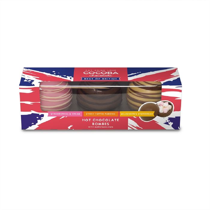 Best of British Hot Chocolate Bombes