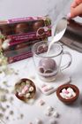 Milk hot Chocolate Bombes with Mini Mallows