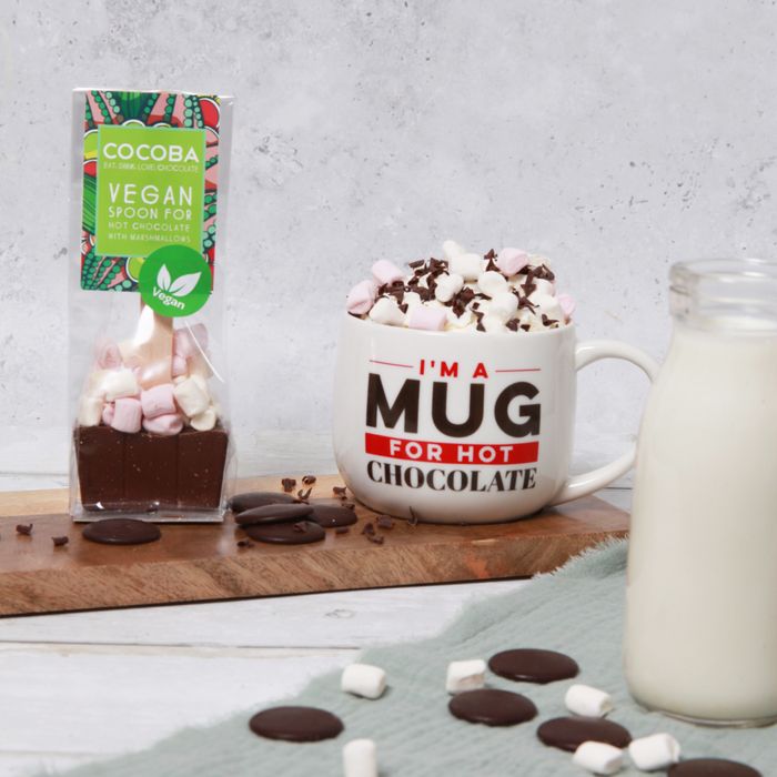 Vegan Marshmallow Milk Chocolate Hot Chocolate