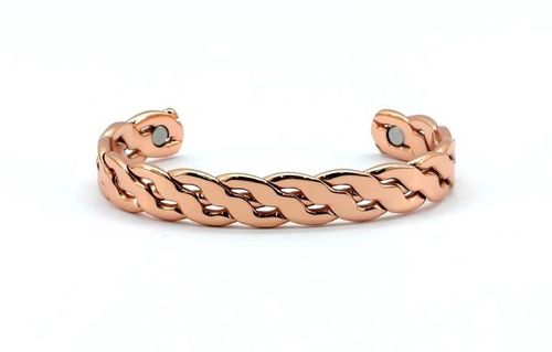 Copper bangle with magnets (MR058)