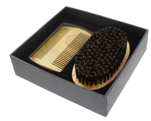 Beard Brush and Comb Set (BRH05)