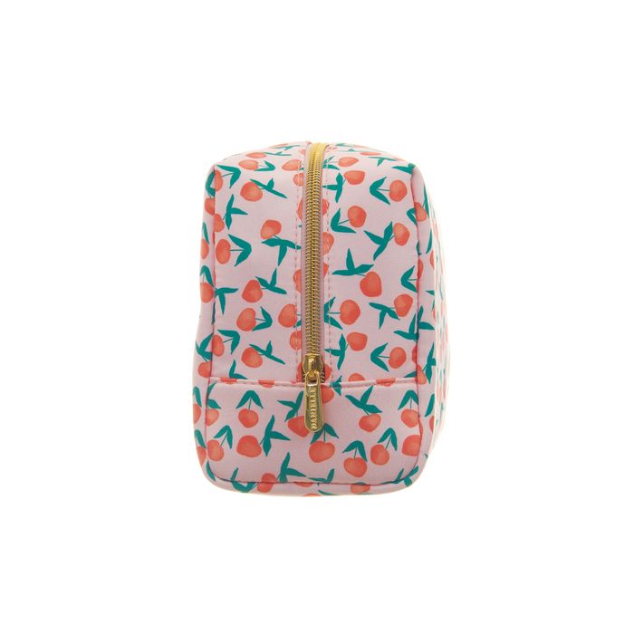 Peach Boxy Make-up bag - Large