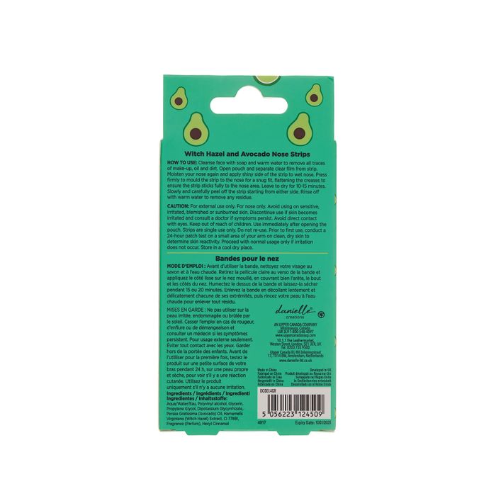 Danielle Nose Strips - Avocado - 12 pk