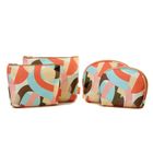 Retro Print Travel Make-up Bag - Small & Large