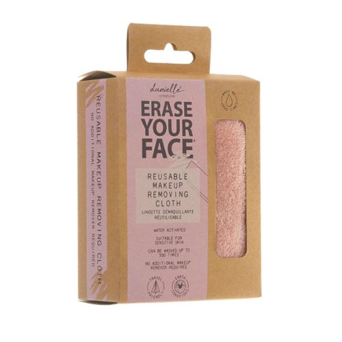 Erase Your Face Makeup Removing Cloth - Pink