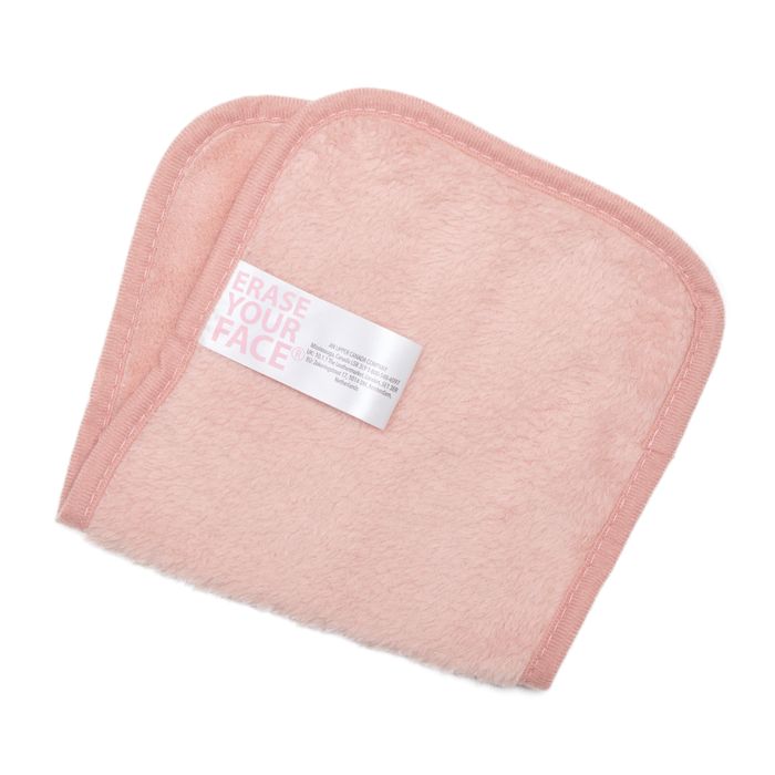 Erase Your Face Makeup Removing Cloth - Pink