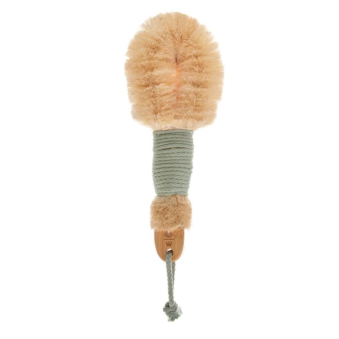 WanderFlower Invigorating Dry Body Brush/ Long Body Brush/ Sisal Brush