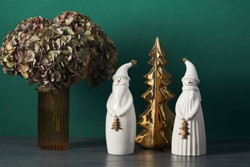 Ceramic Christmas Trees, Santa, Snowmen and more...