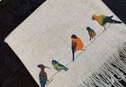 Handprinted  Cashmere Feel Scarves