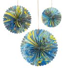 Marble Fan Decorations