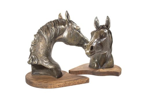 Pair of Horse Heads