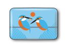 I like birds RFID blocking cards wallets with birds on!  Made from recycled material.