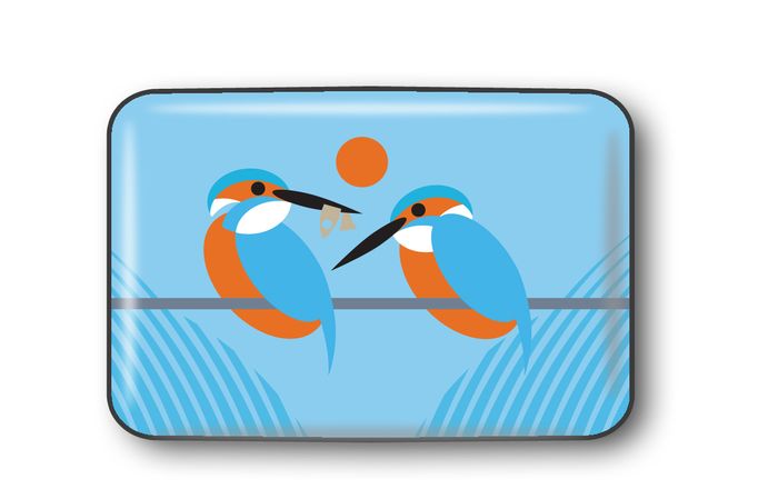 I like birds RFID blocking cards wallets with birds on!  Now made from recycled material.