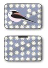 I like birds RFID blocking cards wallets with birds on!  Made from recycled material.