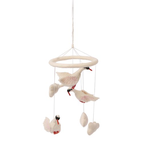 Swan Mobile Hanging