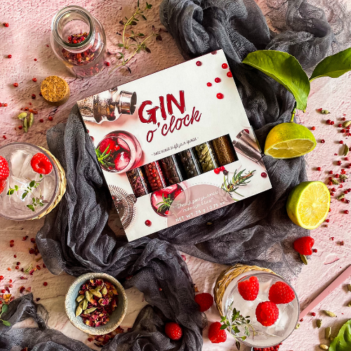 Gin O'Clock | Gin Botanical Spice Selection of 8 Tubes