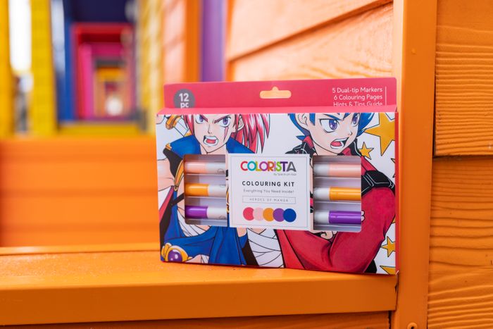 Colorista - Heroes of Manga Colouring Kit