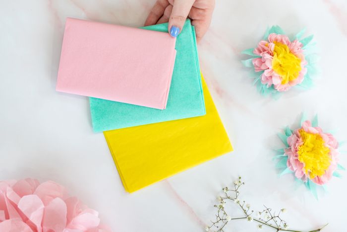Rainbow Blooms - Tissue Paper