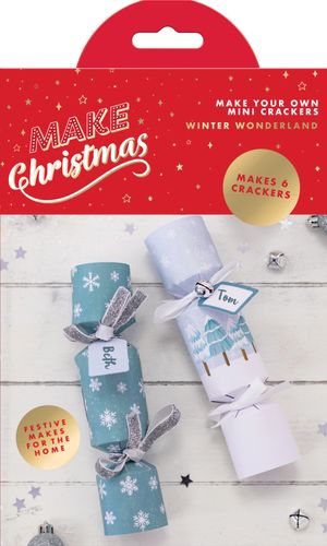 Make Christmas - Make Your Own Mini Crackers - Winter Wonderland